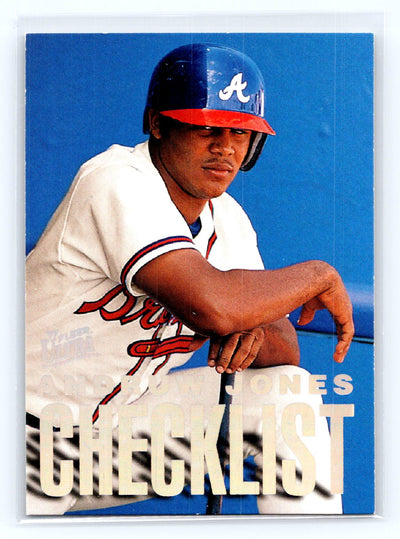 1997 Ultra #1 Andruw Jones Checklists (Series Two)