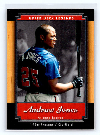 2001 Upper Deck Legends #51 Andruw Jones