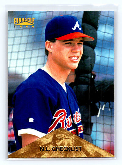 1996 Pinnacle #396 National League Checklist