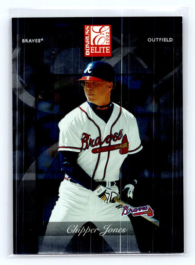 2002 Donruss Elite #12 Chipper Jones