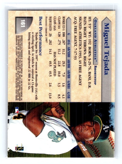 1998 Bowman's Best #161 Miguel Tejada