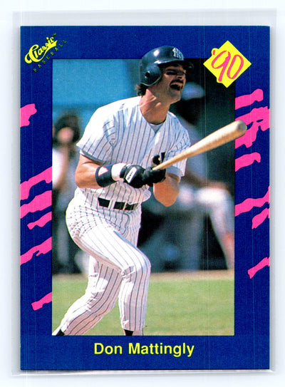 1990 Classic Blue #16 Don Mattingly