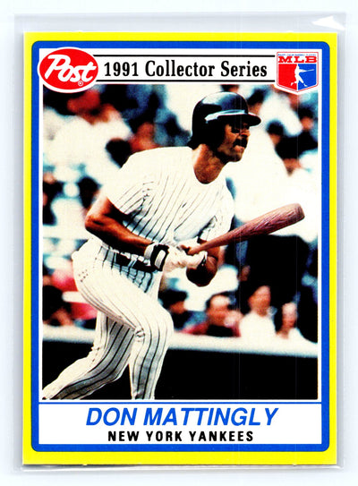 1991 Post Cereal #29 Don Mattingly