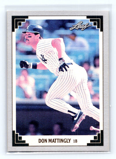 1991 Donruss #22 Don Mattingly Leaf Previews