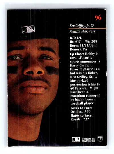 1993 Studio #96 Ken Griffey, Jr.