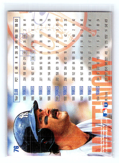 1995 Fleer #76 Don Mattingly