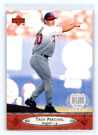 1996 Upper Deck #289 Troy Percival