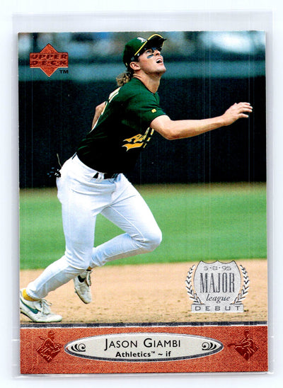 1996 Upper Deck #412 Jason Giambi