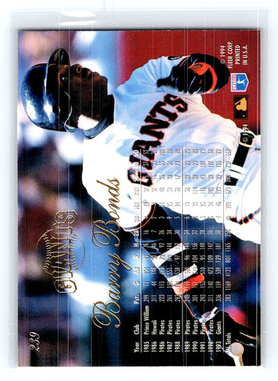 1994 Flair #239 Barry Bonds