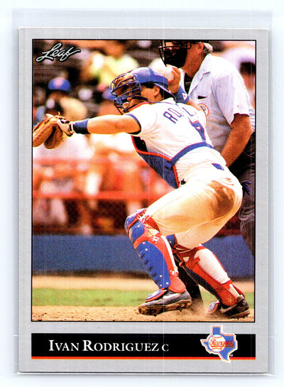 1992 Leaf #194 Ivan Rodriguez