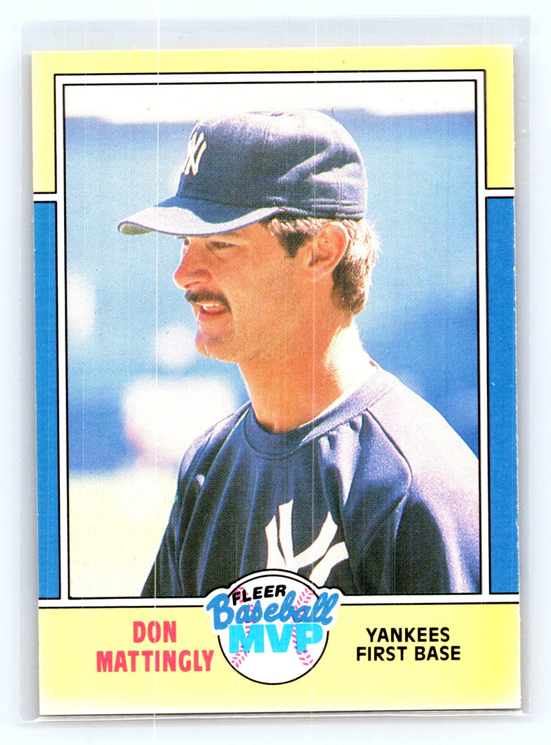 1988 Fleer Baseball MVPs 