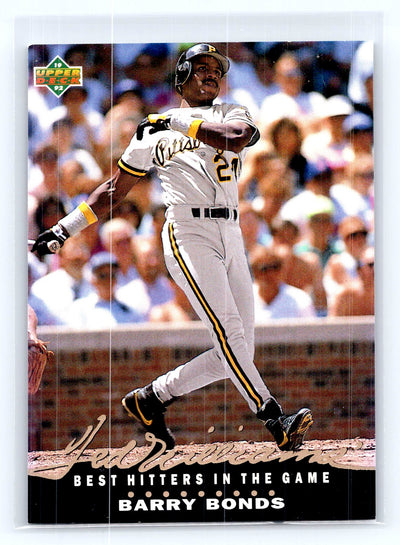 1992 Upper Deck #T2 Barry Bonds Ted Williams' Best