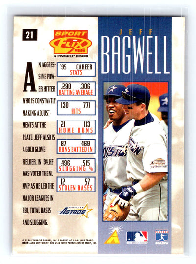 1996 Sportflix #21 Jeff Bagwell