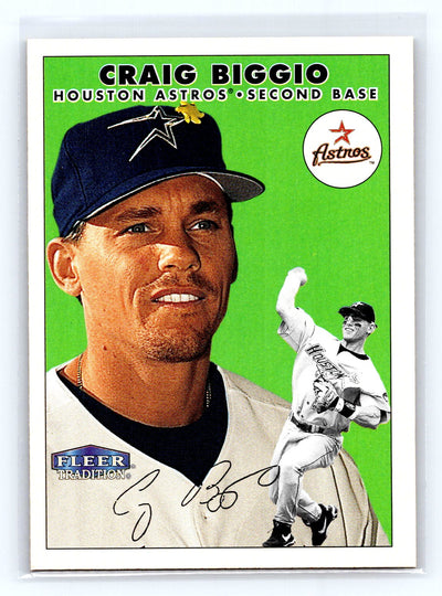 2000 Fleer Tradition #208 Craig Biggio