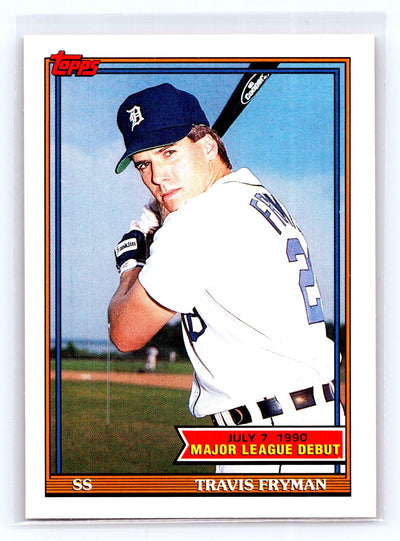 1991 Topps Major League Debut 1990 #49 Travis Fryman