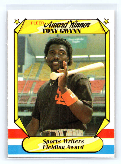 1987 Fleer Award Winners #19 Tony Gwynn