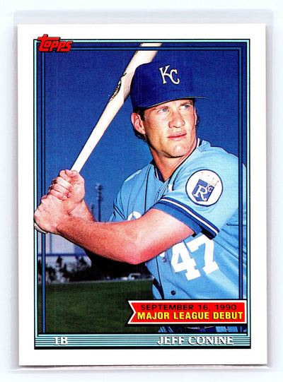 1991 Topps Major League Debut 1990 #34 Jeff Conine