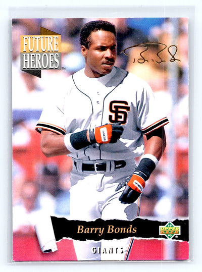 1993 Upper Deck #56 Barry Bonds Future Heroes