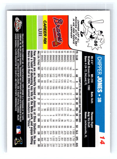2006 Topps Chrome #14 Chipper Jones