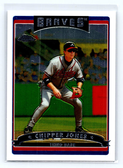 2006 Topps Chrome #14 Chipper Jones