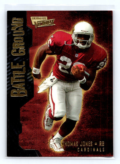 2000 Upper Deck Ultimate Victory #BG6 Thomas Jones Battle Ground