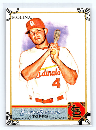 2011 Topps Allen & Ginter #247 Yadier Molina Code Cards
