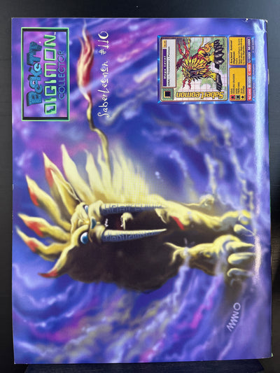 Beckett Digimon Collector #4 - Gatomon cover (damaged)