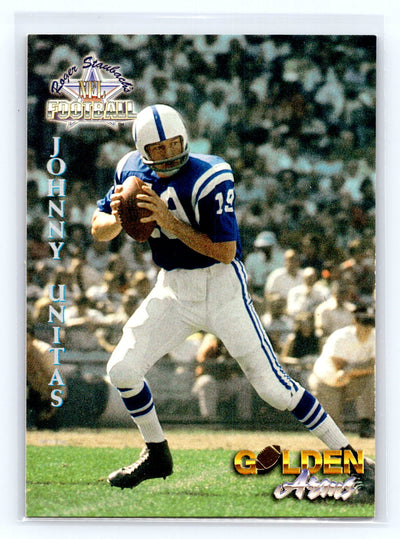 1994 Ted Williams Roger Staubach's NFL #80 Johnny Unitas
