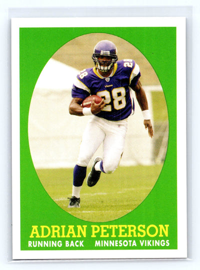 2007 Topps #9 Adrian Peterson Turn Back the Clock