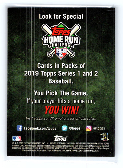 2019 Topps #NNO Home Run Challenge