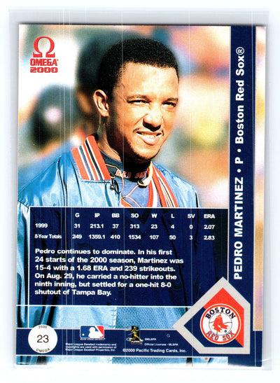 2000 Pacific Omega #23 Pedro Martinez