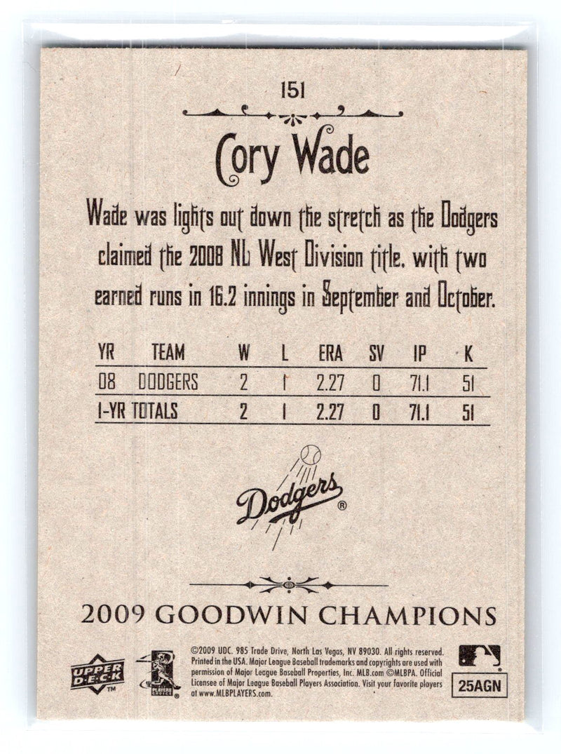 2009 Upper Deck Goodwin Champions 