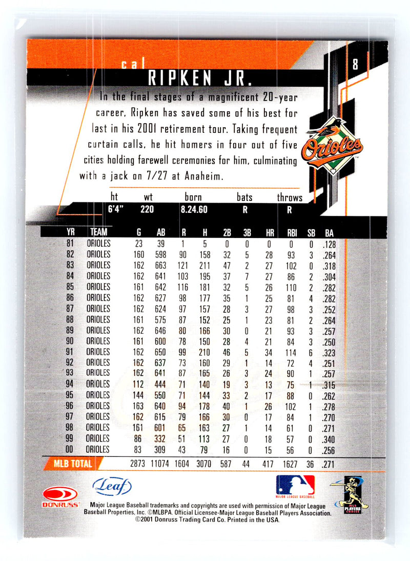 2001 Leaf Rookies & Stars 