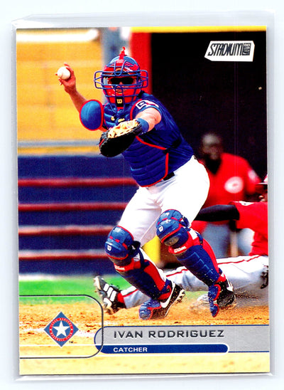 2002 Stadium Club #25 Ivan Rodriguez