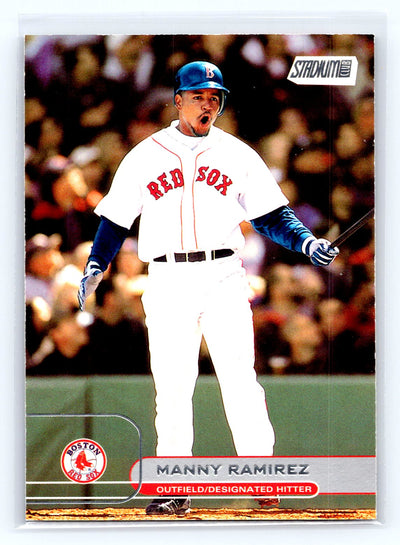 2002 Stadium Club #40 Manny Ramirez