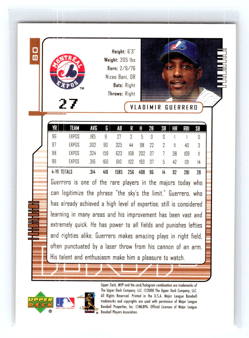2000 Upper Deck MVP 
