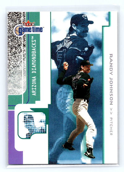 2001 Fleer Game Time #62 Randy Johnson