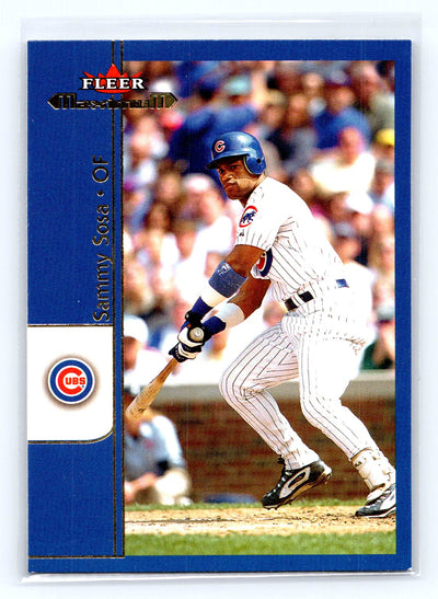 2002 Fleer Maximum #111 Sammy Sosa