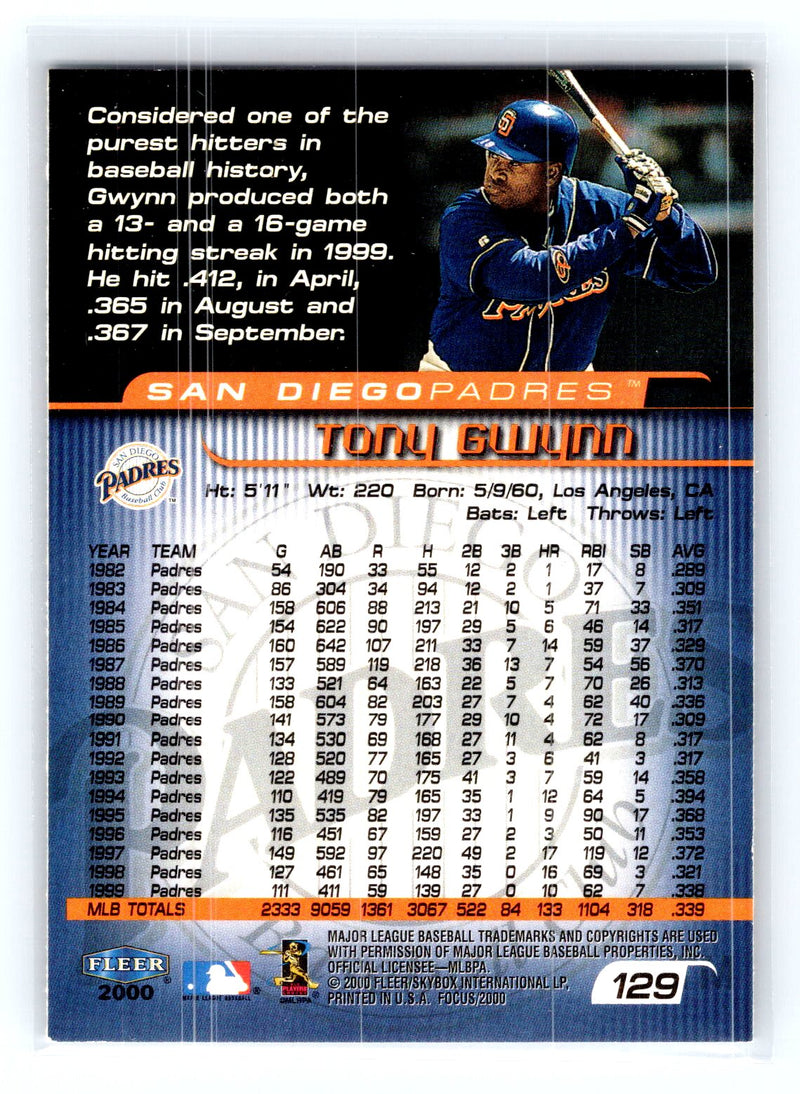 2000 Fleer Focus 