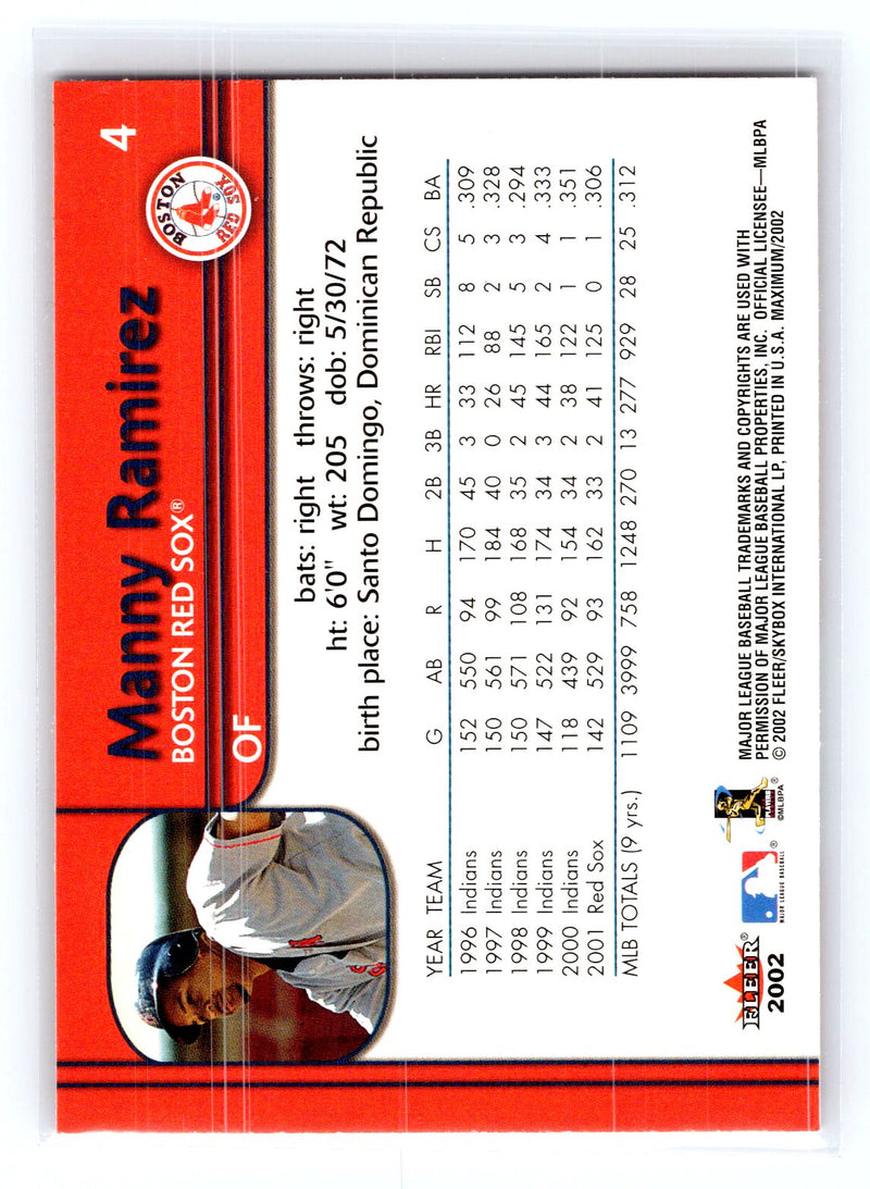 2002 Fleer Maximum 