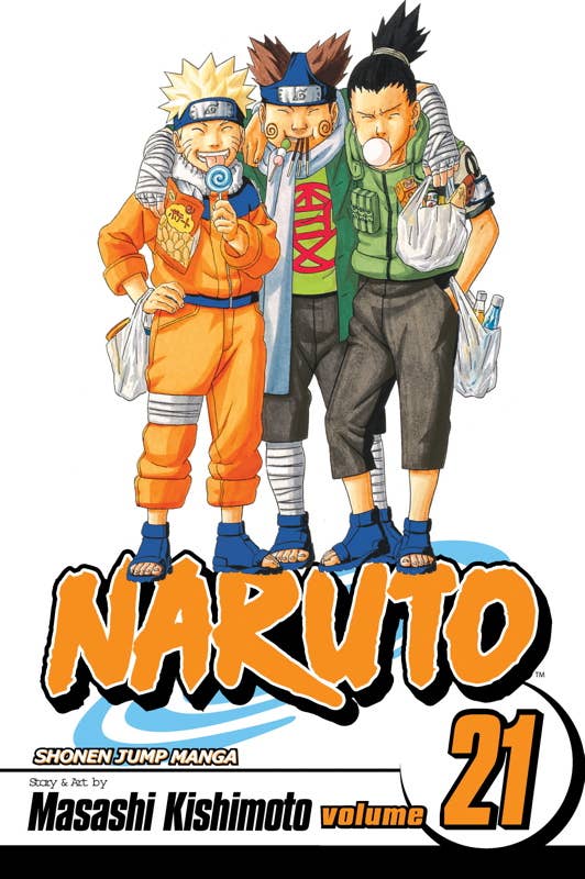 Naruto TPB Volume 21
