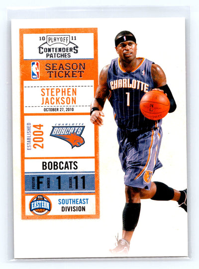 2010-11 Playoff Contenders Patches #88 Stephen Jackson