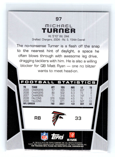 2010 Topps Unrivaled #97 Michael Turner