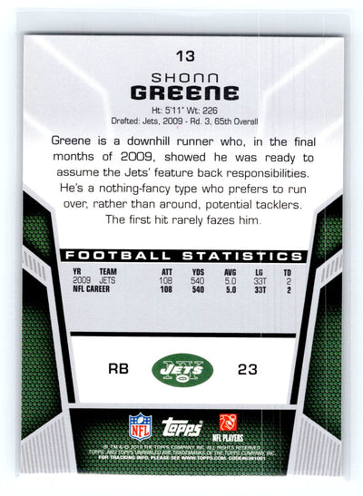 2010 Topps Unrivaled #13 Shonn Greene