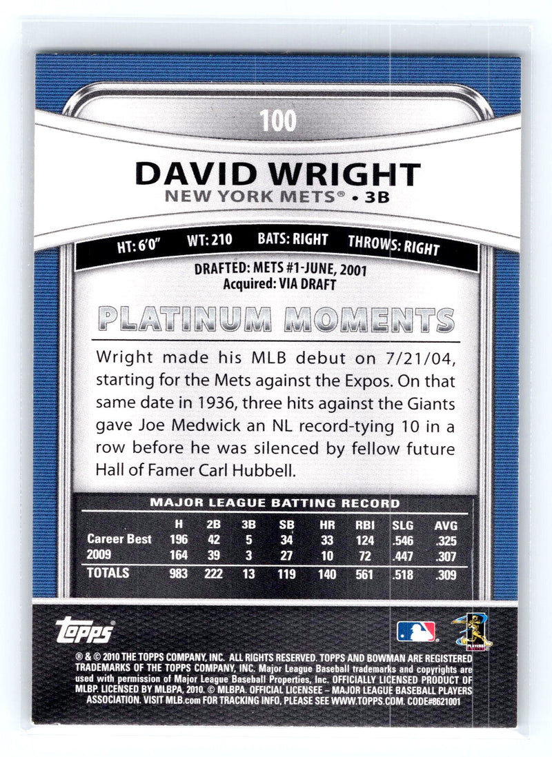 2010 Bowman Platinum 