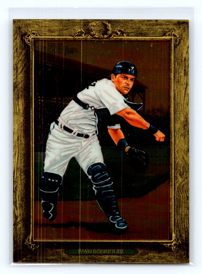 2007 Topps Turkey Red #160 Ivan Rodriguez Chrome #/1999