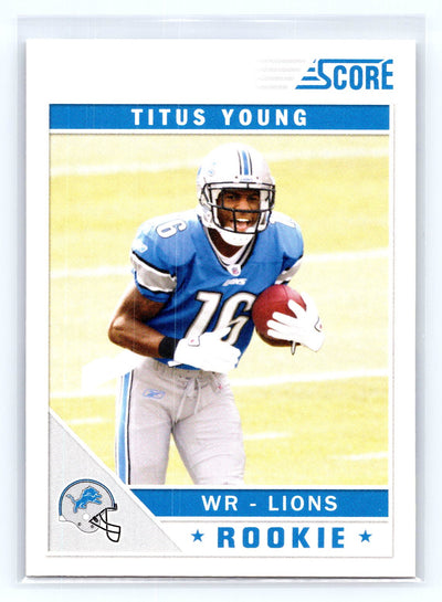 2011 Score #395a Titus Young