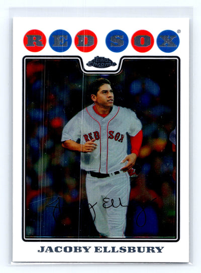 2008 Topps Chrome #124 Jacoby Ellsbury