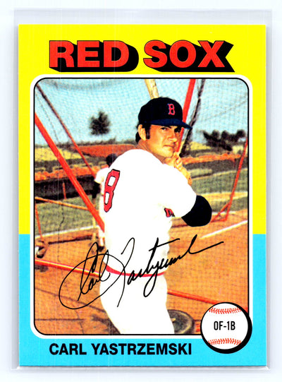 2011 Topps #280 Carl Yastrzemski 60 Years of Topps Original Back