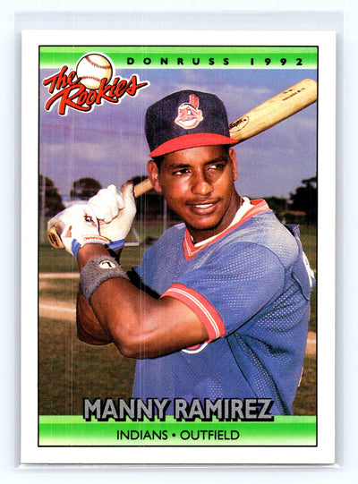 1992 Donruss The Rookies #98 Manny Ramirez